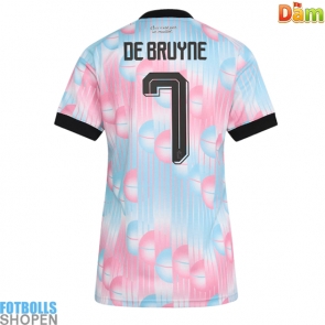 Billiga Belgien Kevin De Bruyne #7 Bortatröja Dam VM 2026 Kortärmad